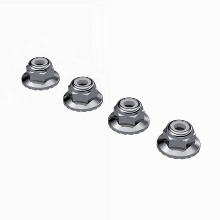 Wide Flanged Nyloc Nut M4 (4)