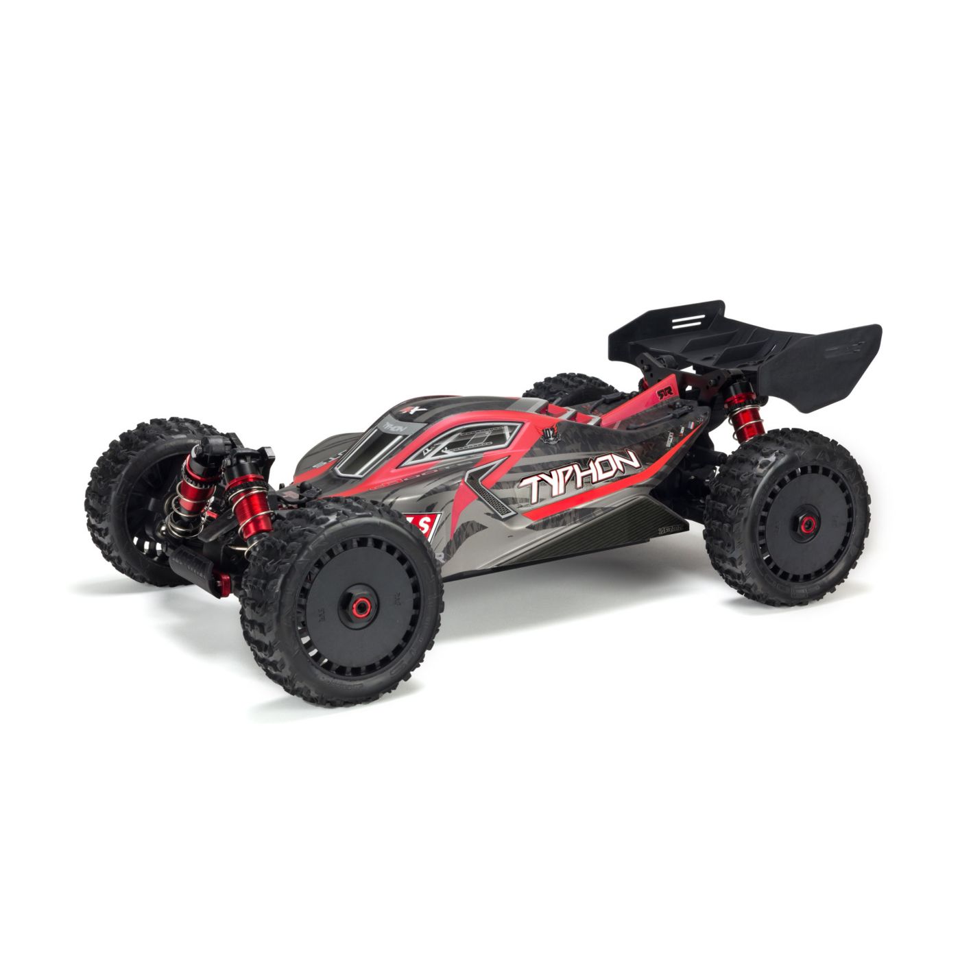 Body Painted w/Decals Typhon 6S Black/Red Body Painted w/Decals Typhon 6S Black/Red - Image 1