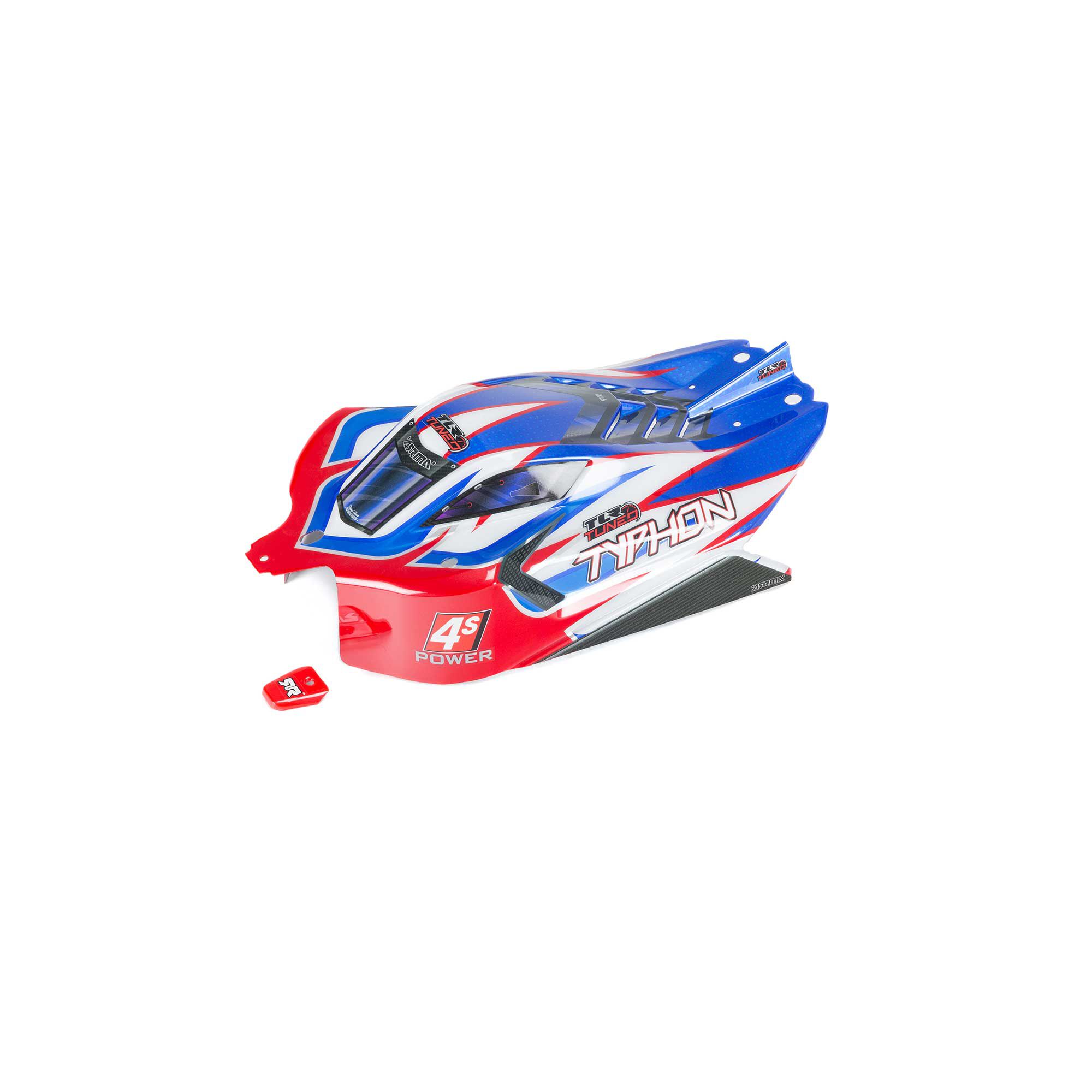TYPHON TLR Tuned Finished Body Red/Blue TYPHON TLR Tuned Finished Body Red/Blue - Image 1