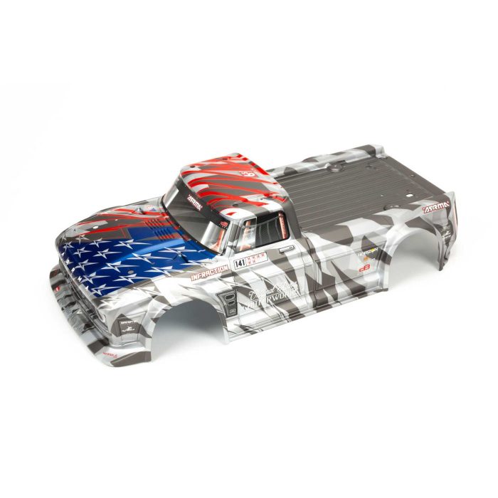 INFRACTION 6S BLX Painted Body Silver/Red - Image 1