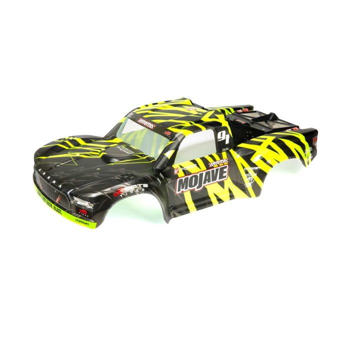 MOJAVE 6S BLX Finished Body (Black/Green) - Image 1