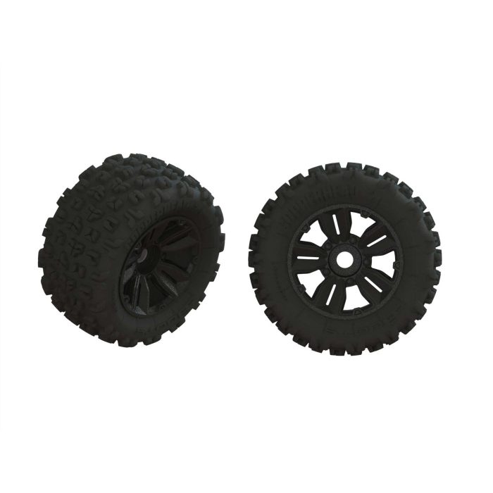 Dboots 'Copperhead2 S-Block MT' 8S Tire Set Glued 24mm H (2) - Image 1