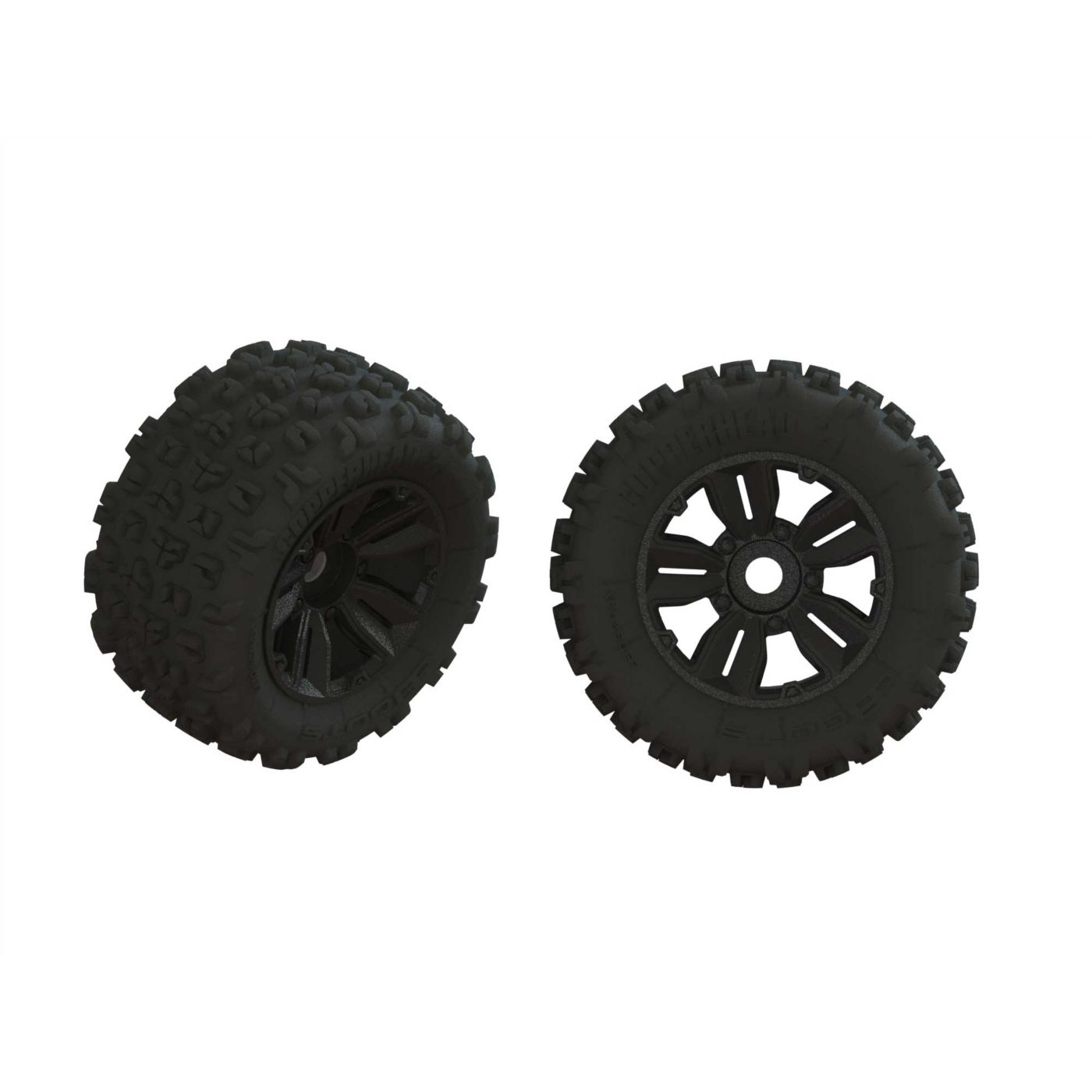 Dboots 'Copperhead2 S-Block MT' 8S Tire Set Glued 24mm H (2) Dboots 'Copperhead2 S-Block MT' 8S Tire Set Glued 24mm H (2) - Image 1