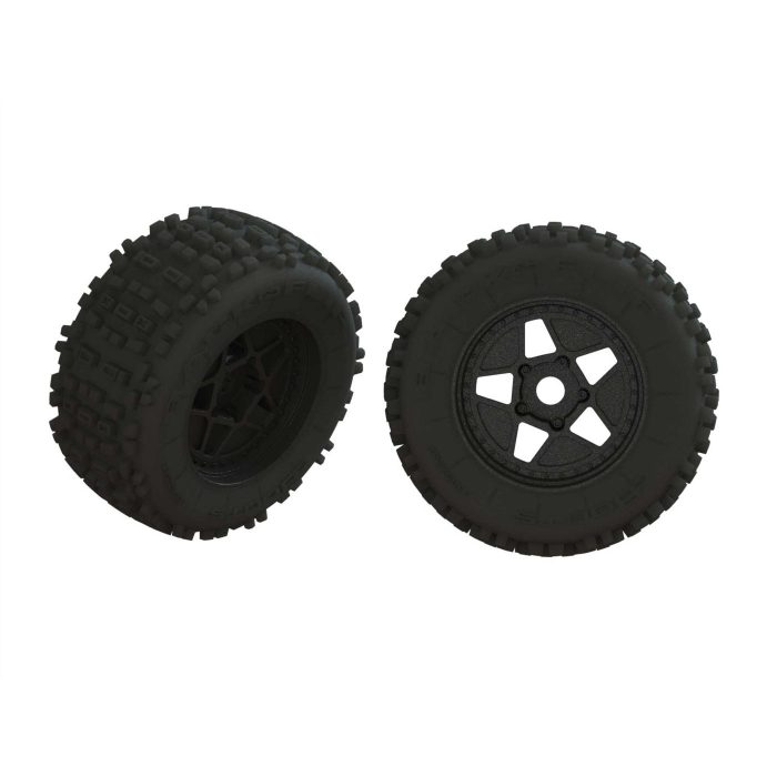 dBoots BACKFLIP 8S Tyre Set Glued (1pr) - Image 1