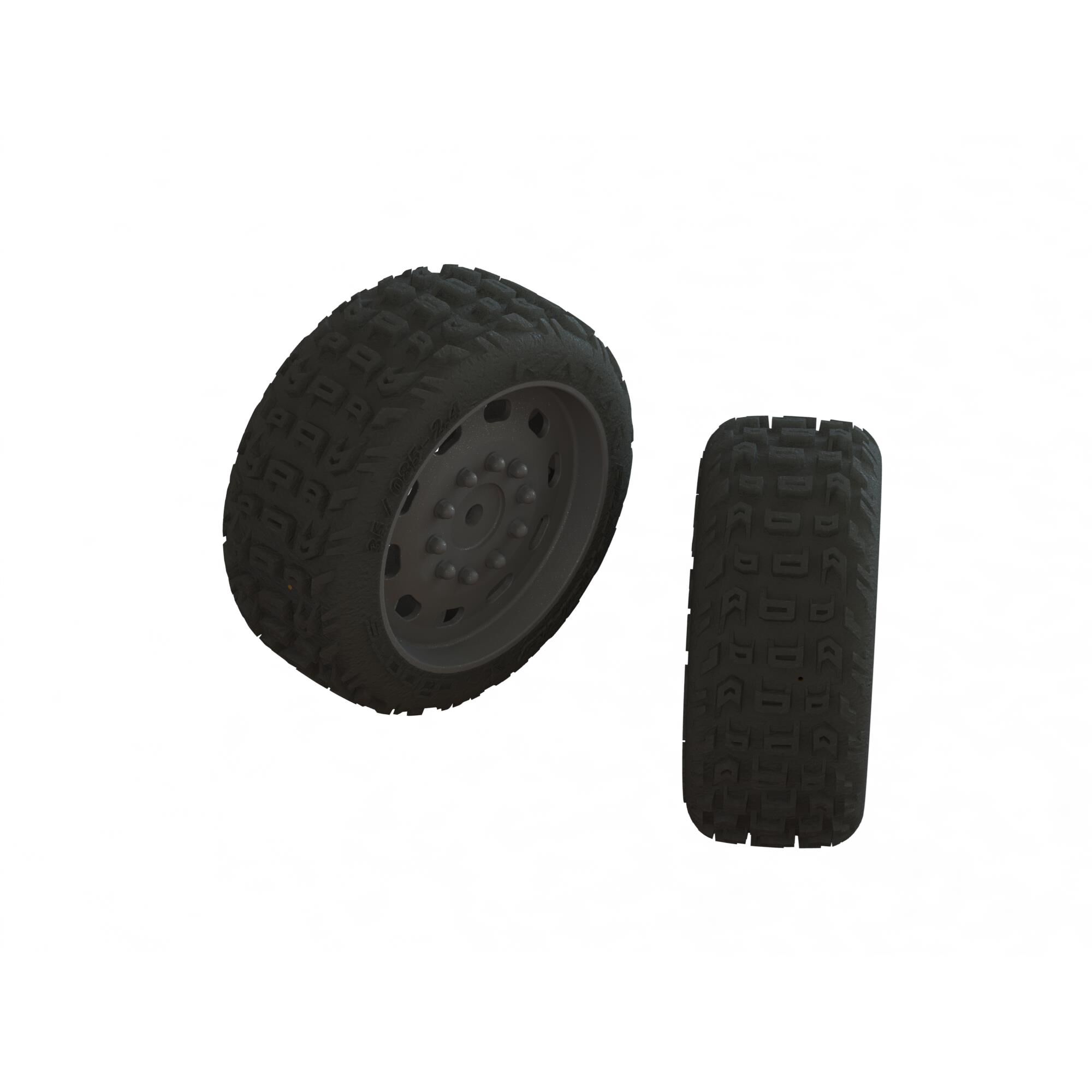 dBoots KATAR 35/085 2.4 Tyre Set Glued (1 Pair) dBoots KATAR 35/085 2.4 Tyre Set Glued (1 Pair) - Image 1