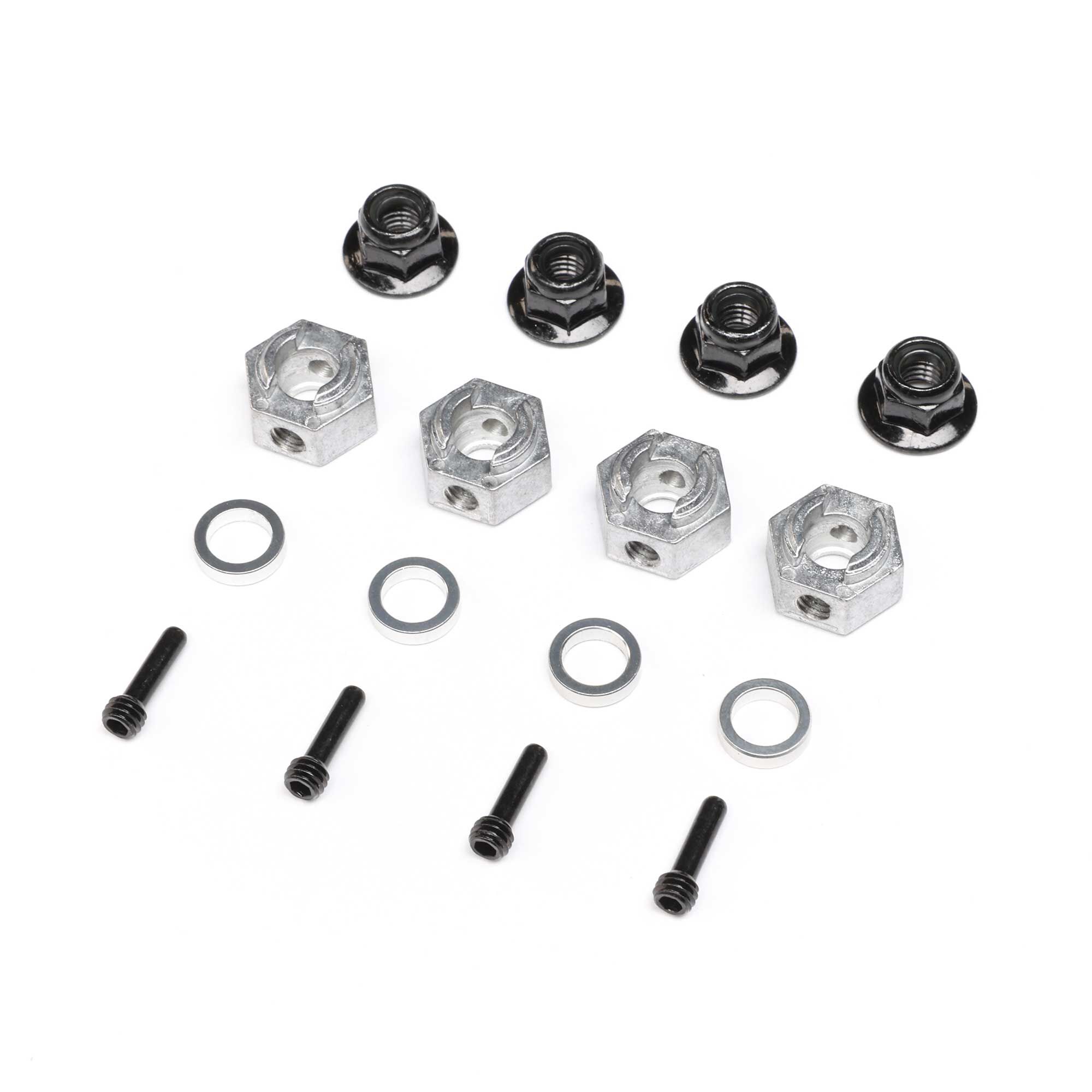 12mm Hex Hub Set (4): AXP8 12mm Hex Hub Set (4): AXP8 - Image 1