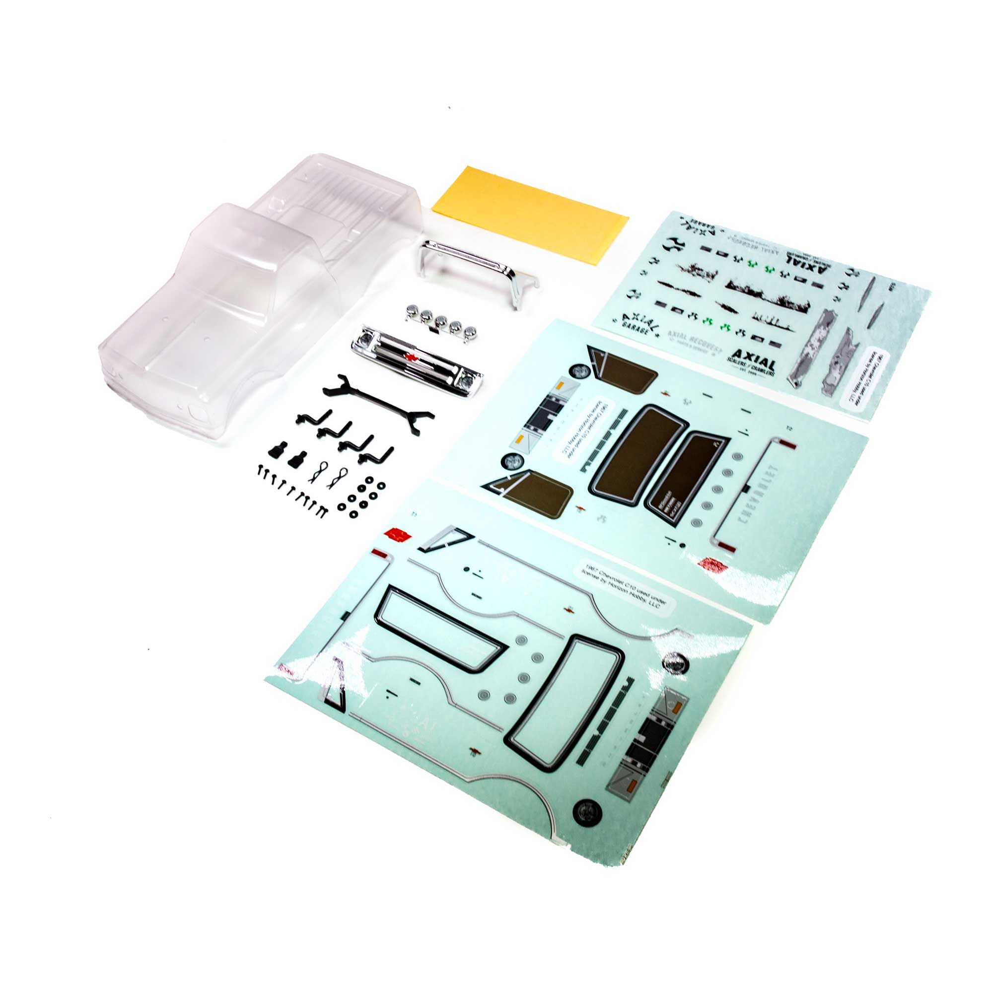 1967 Chevy C10 Body 1967 Chevy C10 Body, Clear Precut: SCX24 - Image 1