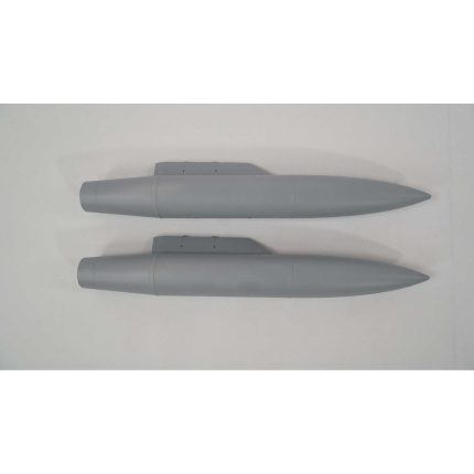 Dummy Wing Tanks, Grey: F-16 Falcon 80mm