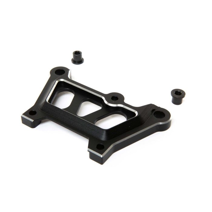Front Top Plate, Black, Aluminum: DBXL-E - Image 1