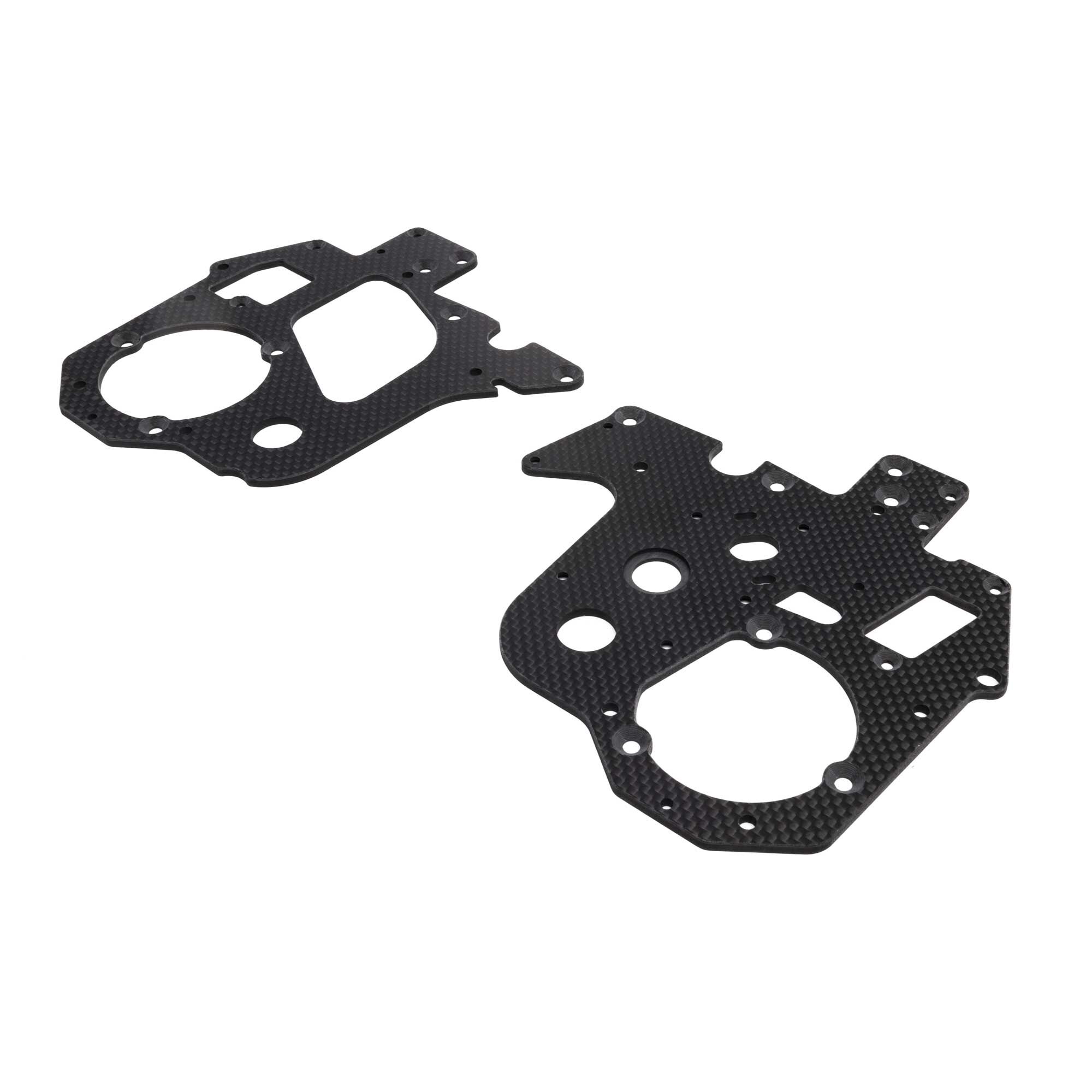 Carbon Chassis Plate Set: Promoto-MX Carbon Chassis Plate Set: Promoto-MX - Image 1