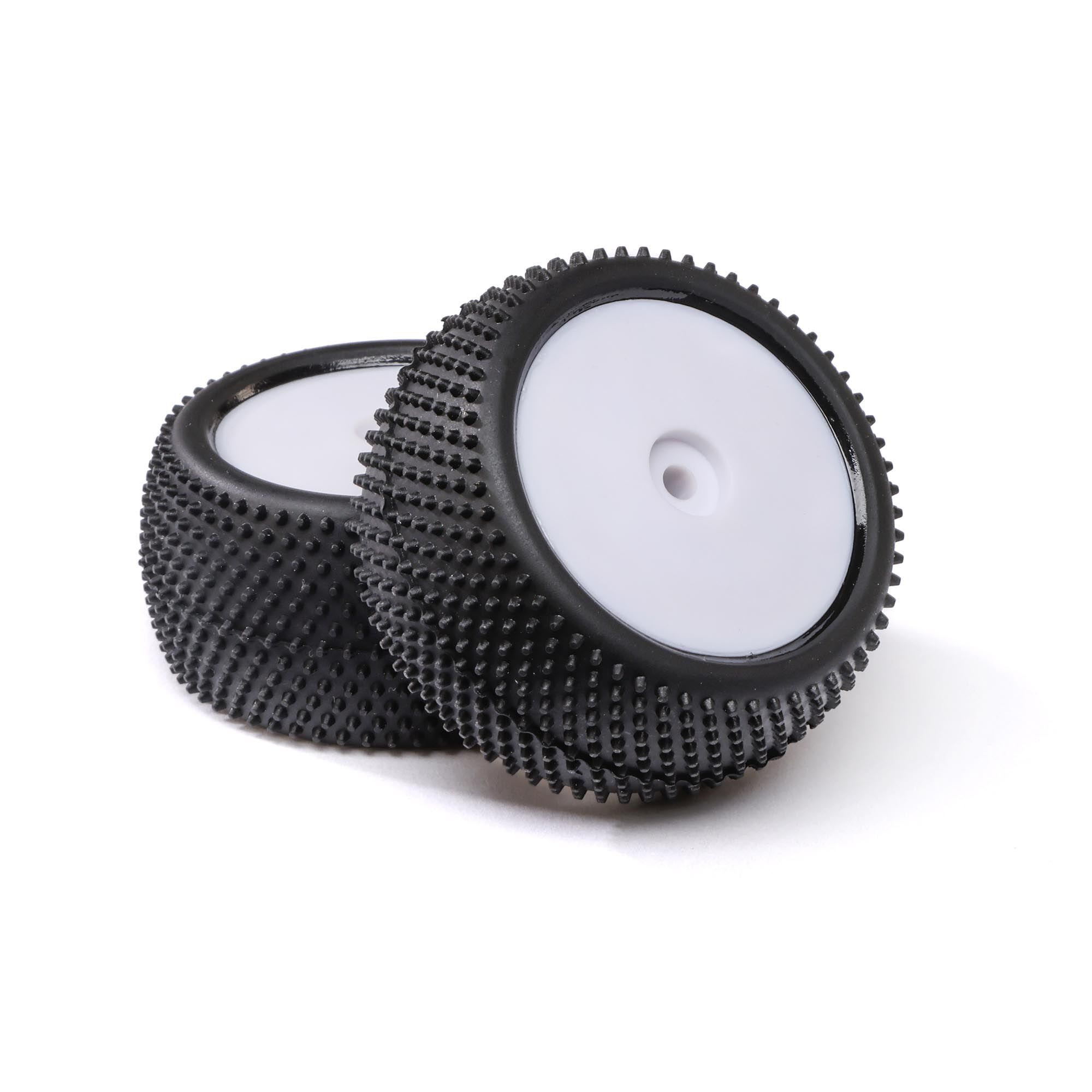 Big Shot Big Shot, Rear, Mounted Tires, White (2): Mini B - Image 1