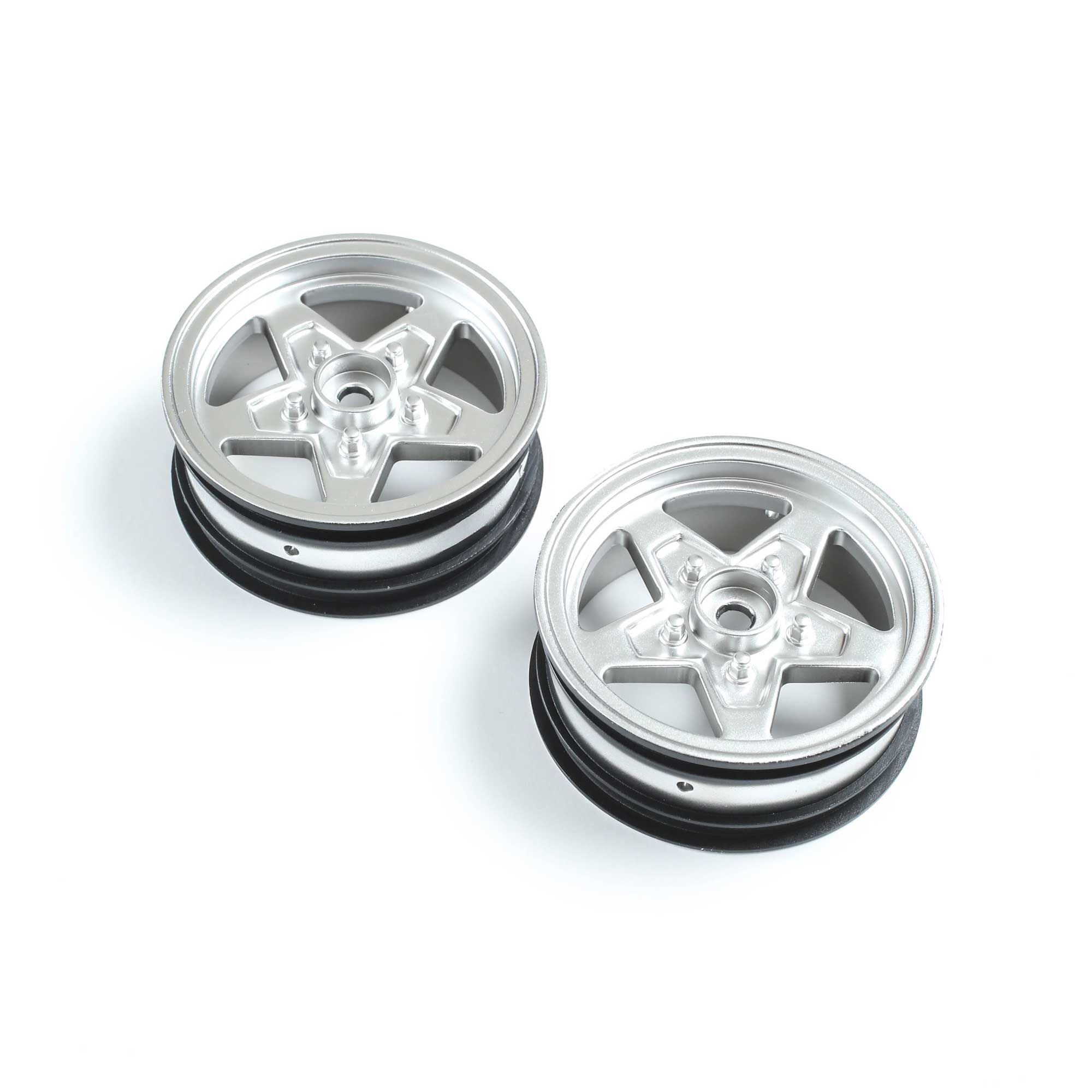 Front Wheel Front Wheel, Satin Chrome (2): 22S Drag - Image 1