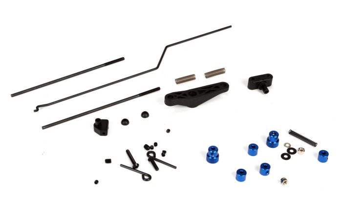 Throttle/Brake Linkage Set: 5IVE-T, MINI WRC - Image 1