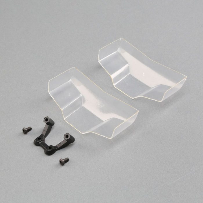 Low Front Wing, Clear, with Mount (2) - Image 1
