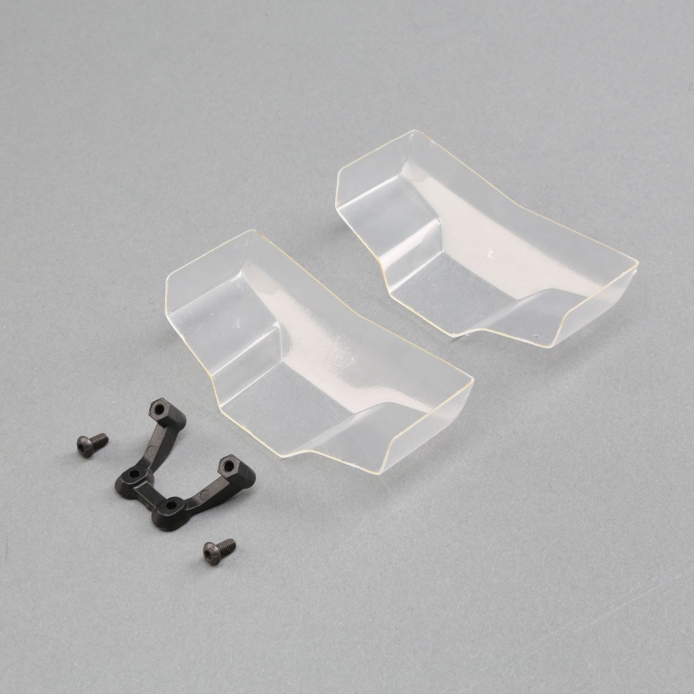 Low Front Wing Low Front Wing, Clear, with Mount (2) - Image 1