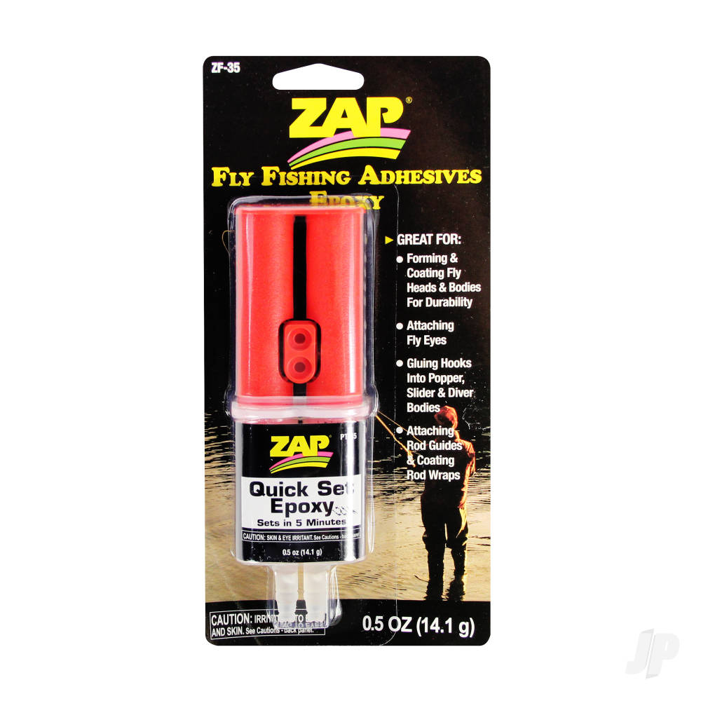 Fly Fishing Adhesives Quick Set Epoxy (0.5oz image_JP-ZAPZF-35