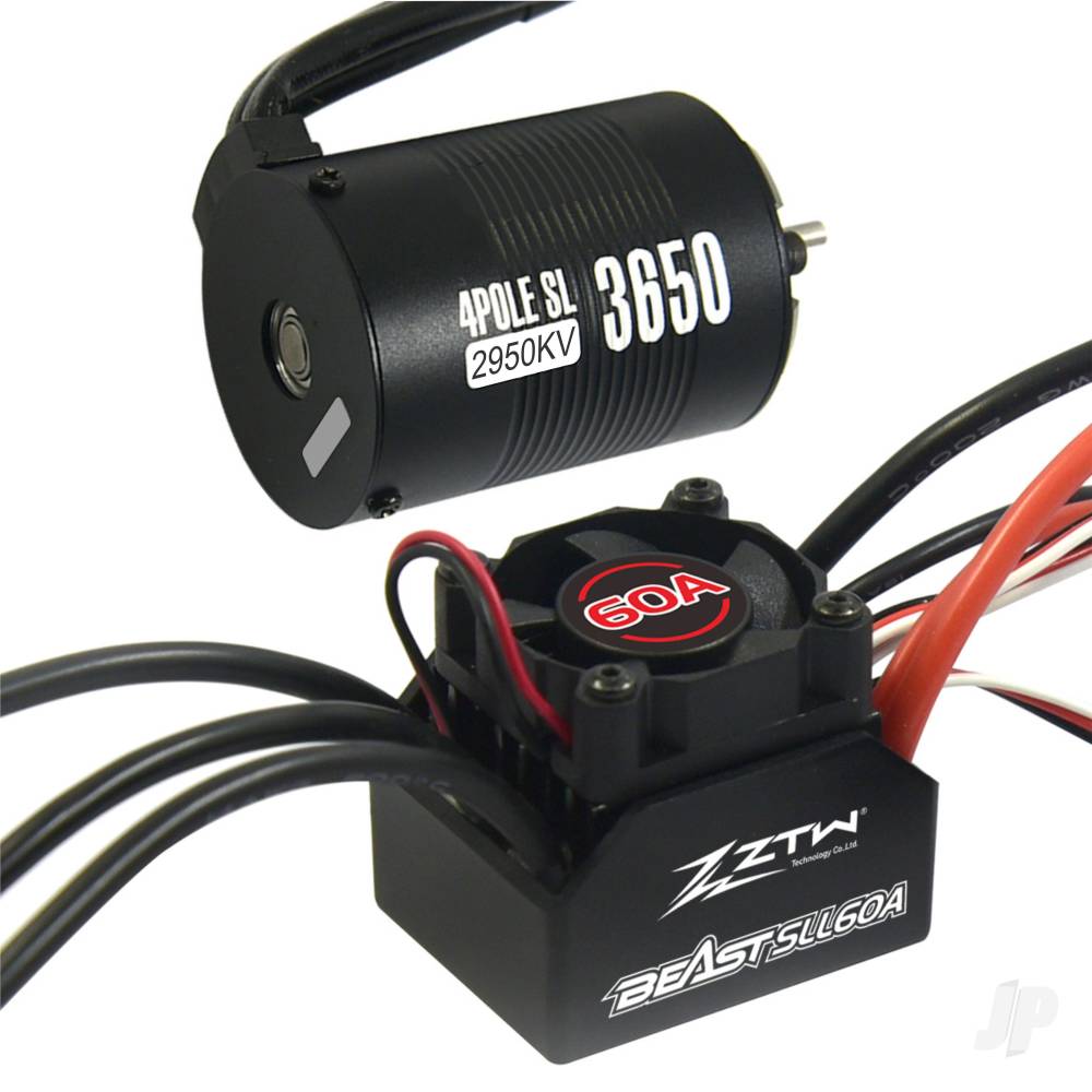 1:10 Beast SLL Combo with 60A ESC + 4P SL 3650B 2950Kv Motor image_JP-ZTW410602003
