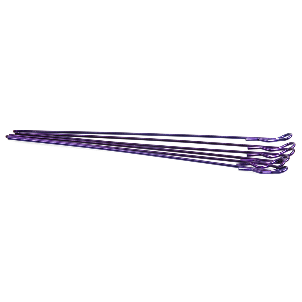 Extra Long Body Clip 1/10 - Metallic Purple (6) CR089