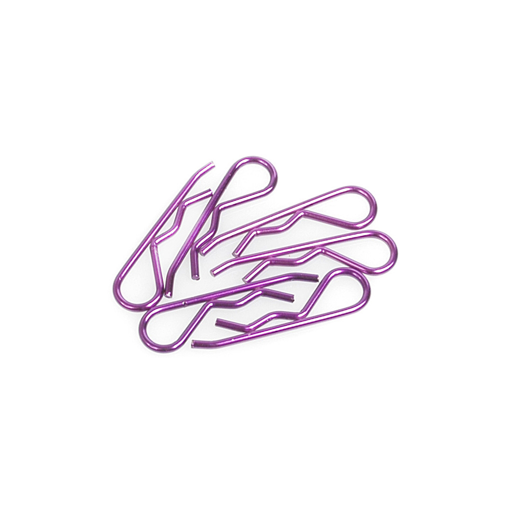 Body Clip 1/8 - Metallic Purple (6) CR099