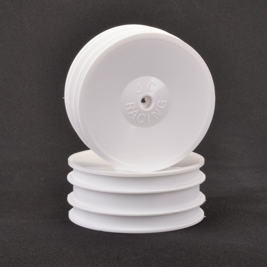 JC Dish 2.2 Front White Wheel XLS CR682