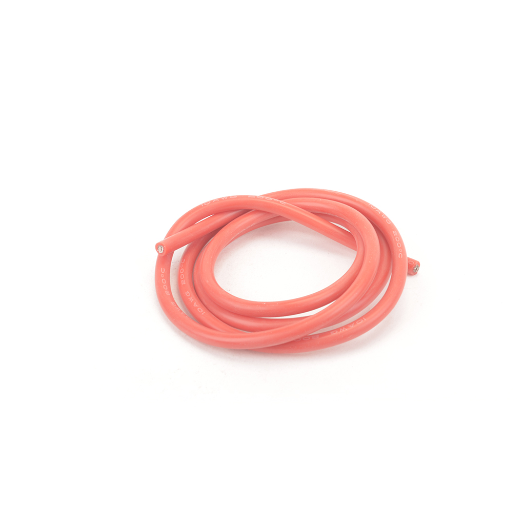 10AWG Silicon Wire - Red - 1 Metre CR769
