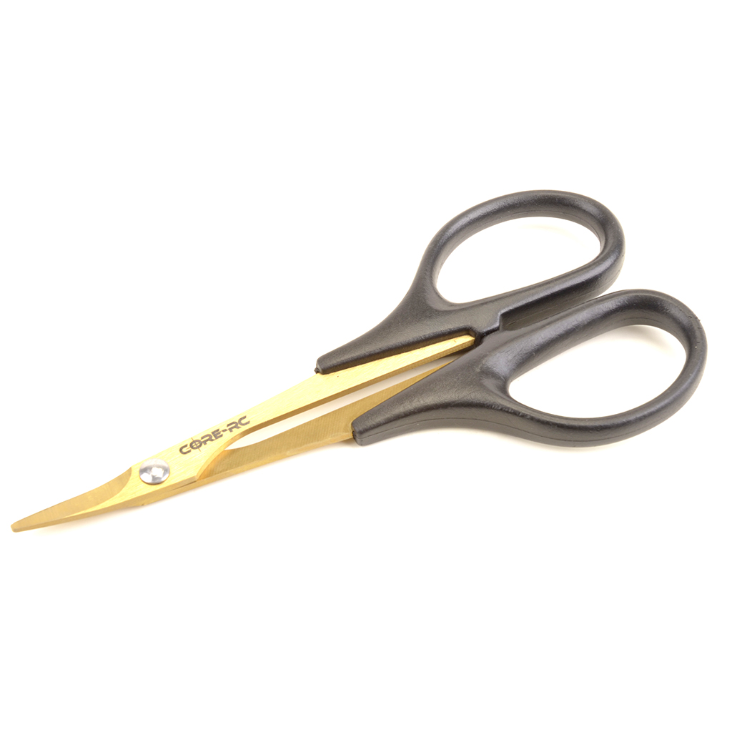CORE RC- Curved Body Scissors - Ti Nitride Coated CR860