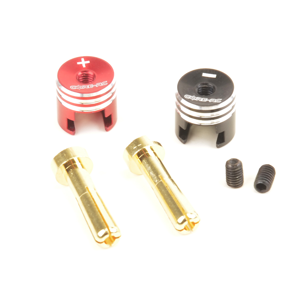 CORE RC Heatsink Bullet Plug Grips - 4mm CR861