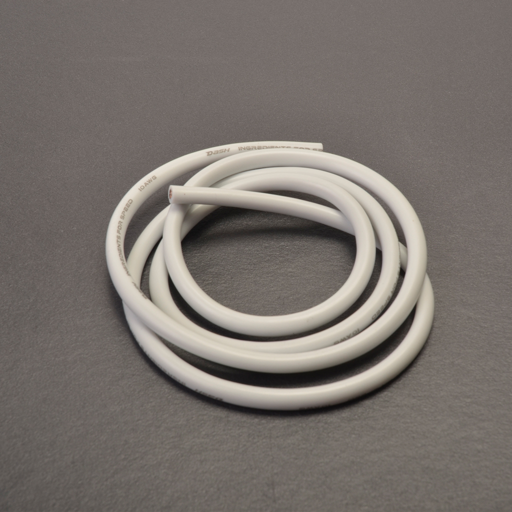 DASH 10AWG - Wire 1M White DA771017