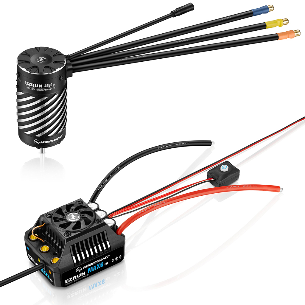 EZRUN Combo MAX6 G2 - 4990SD 1650KV G2 HW38010803