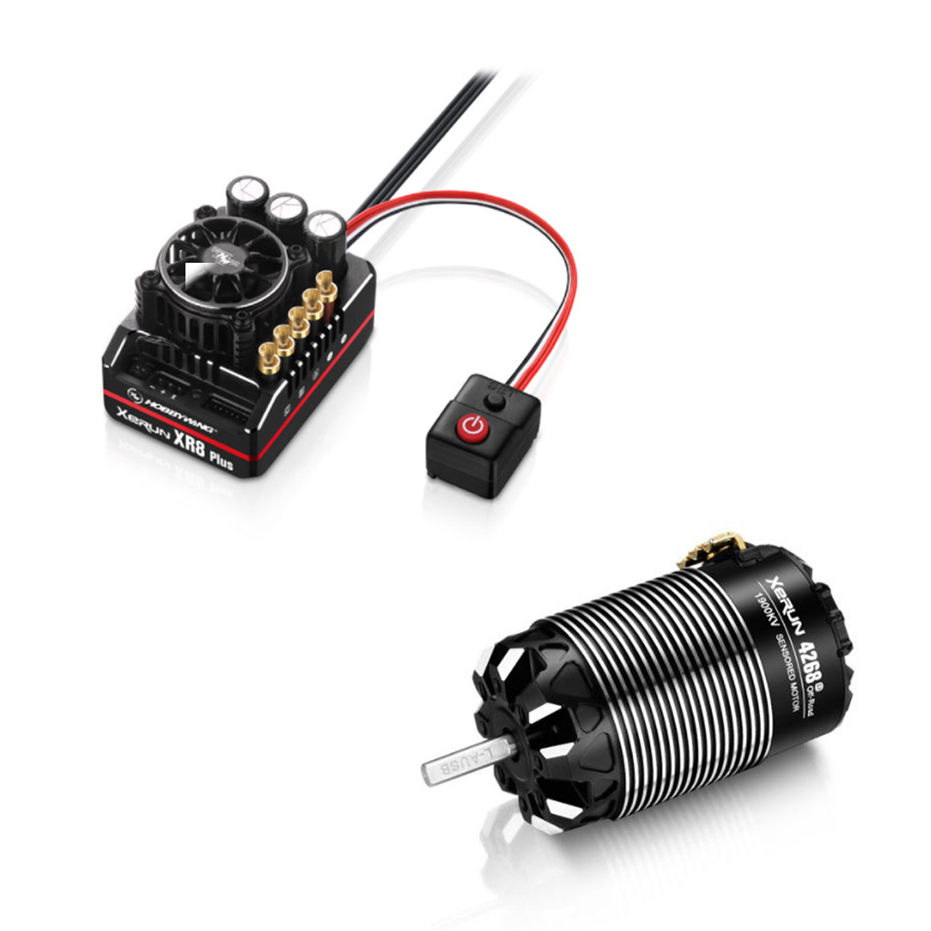 XERUN Combo- XR8 Plus G2S & 4268 1900kv G3-OFF RD HW38020500