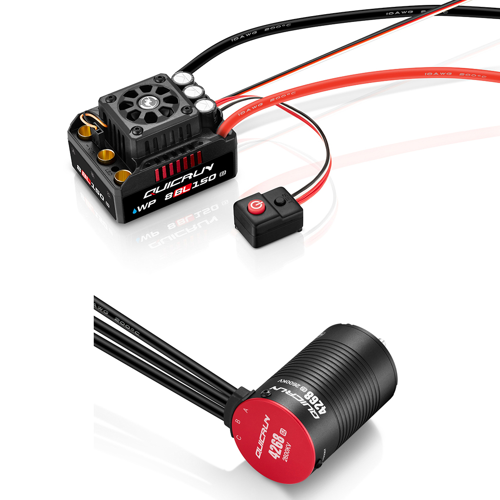 QUICRUN COMBO 8BL150 G2 & 4268SL 2600KV G2 HW38030400