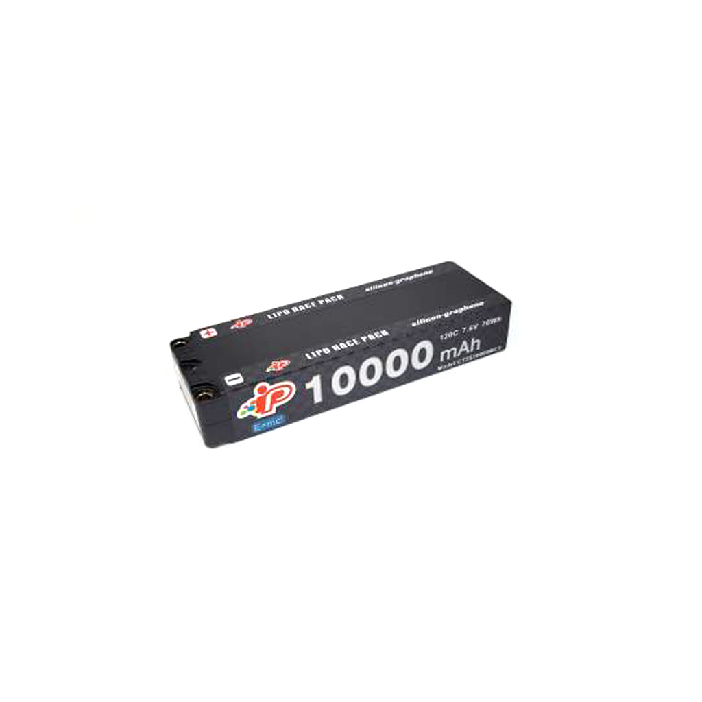 Intellect LiPo LiHV 10000mAh 2S 25.1mm Stick 7.6v IPCT2S10000MC3