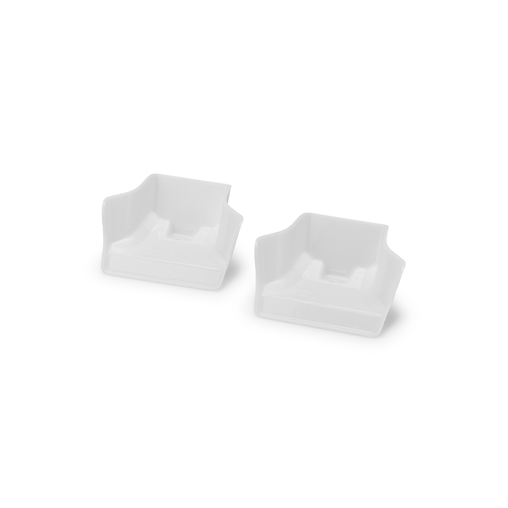 MBX8/e S35-4 Evo Molded Front Wing White 2pc JC0520W