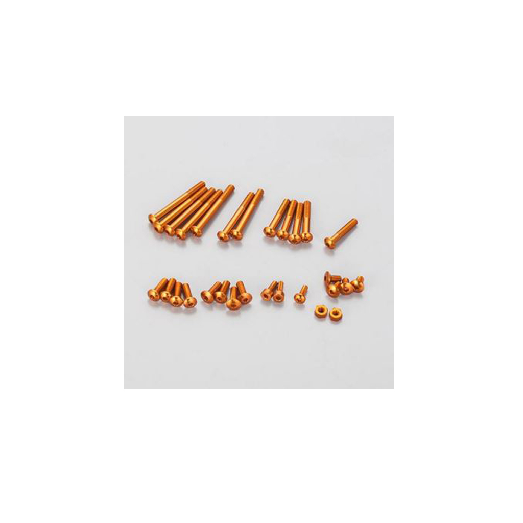 KO Alloy Screw Set-EX-RR/EX-2 Orange KO10596
