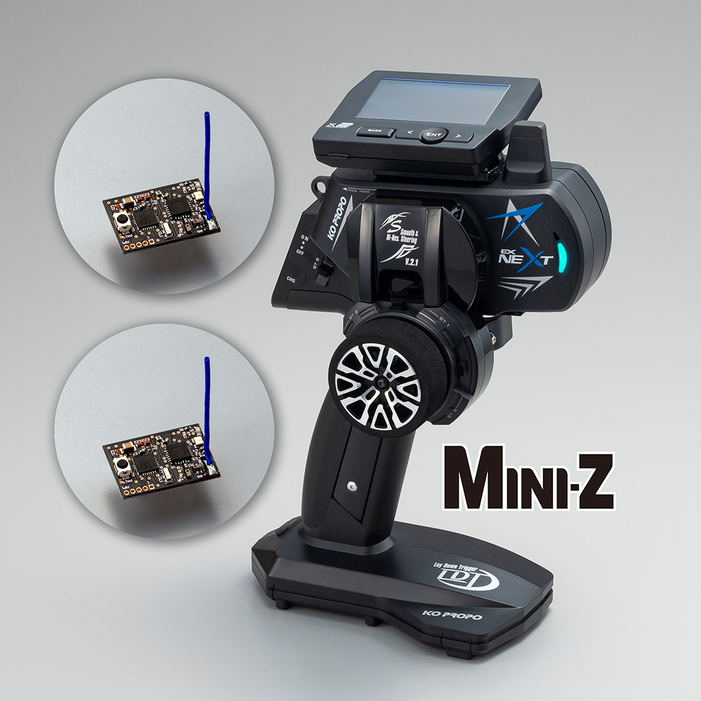 EX-NEXT LDT Black SP w/MINI-Z EVO2 Double Rx Unit KO10763