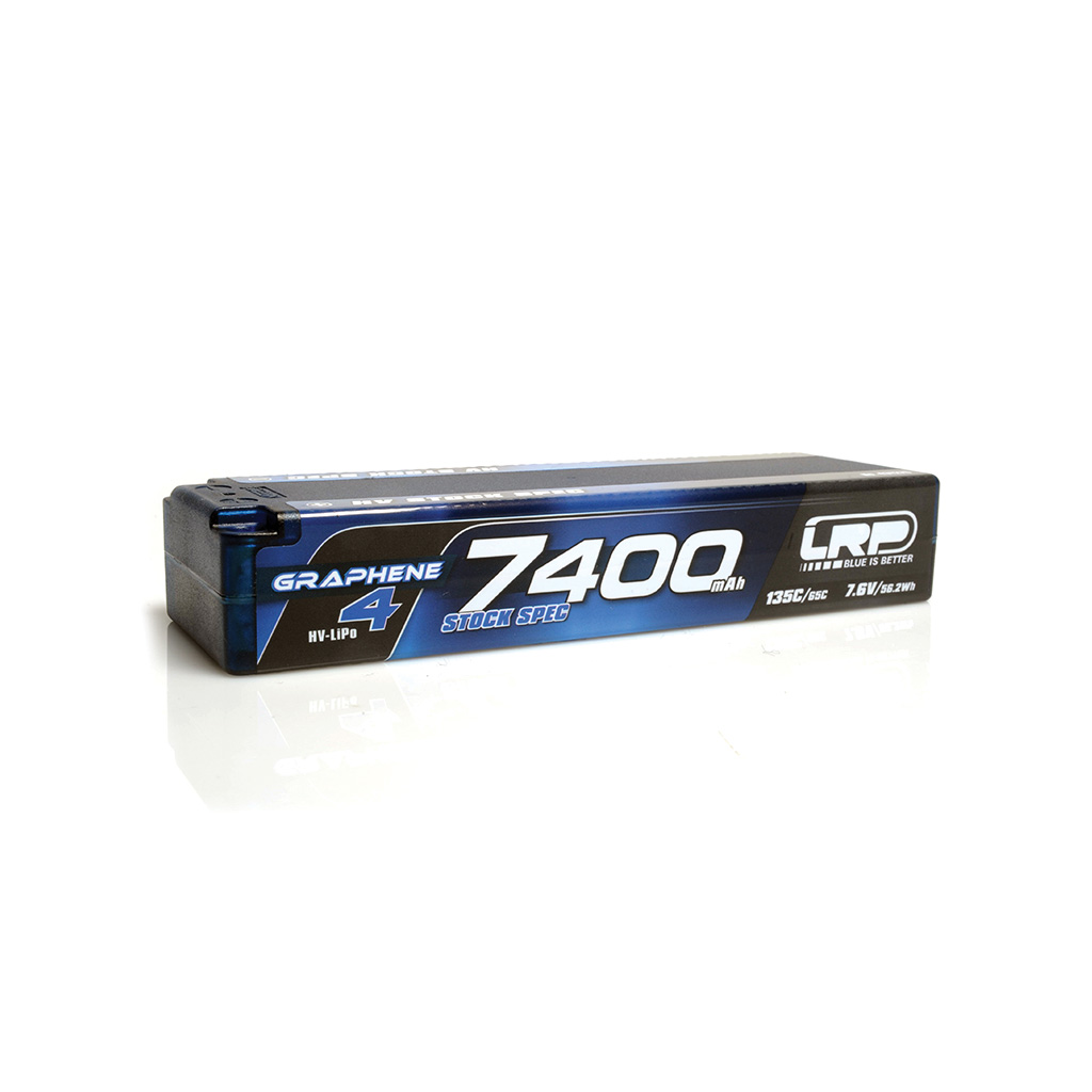 LRP LiPo 7400mAh Graph4 HV Stock 7.6v LRP431276
