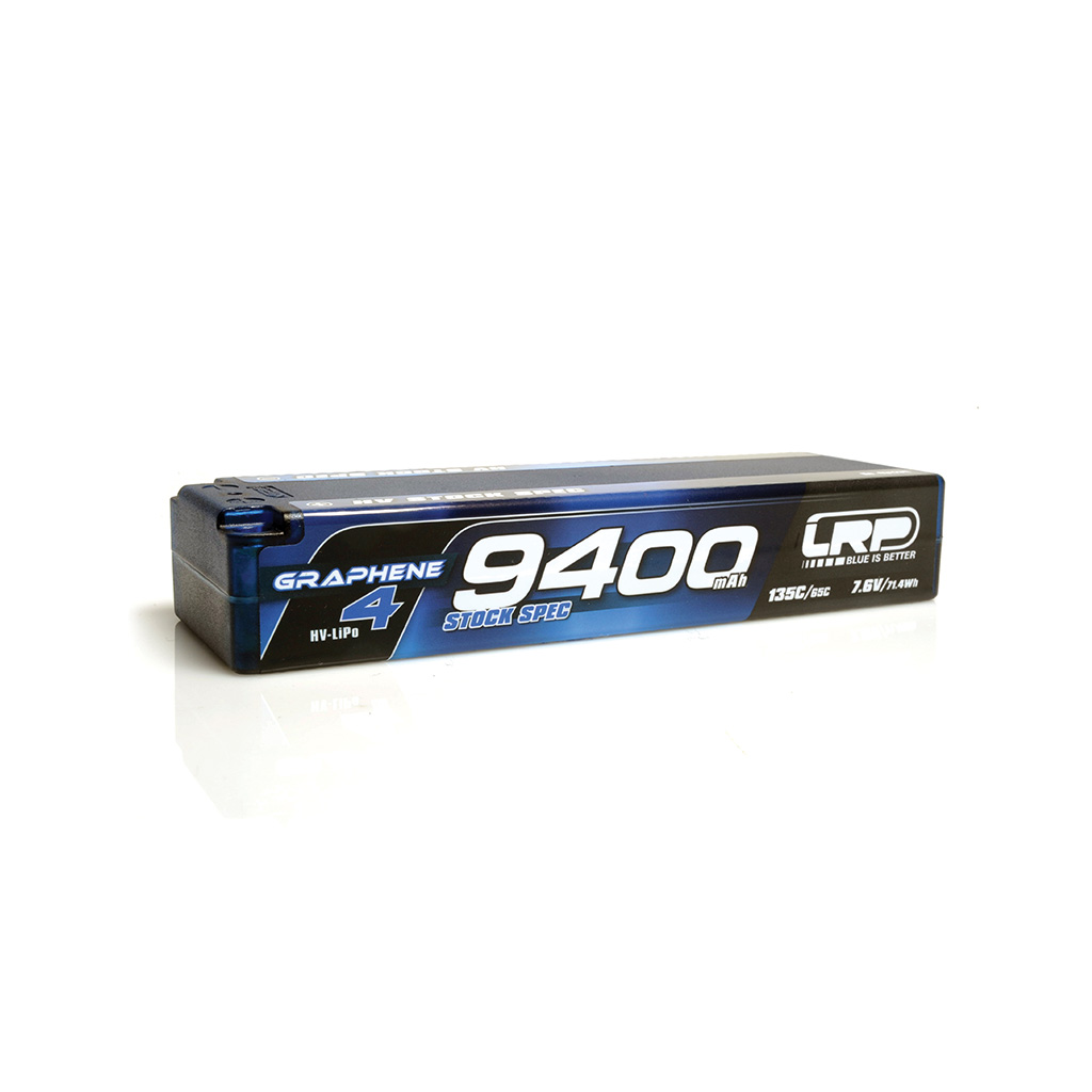 LRP LiPo 9400mAh Graph4 HV Stock 7.6v LRP431279
