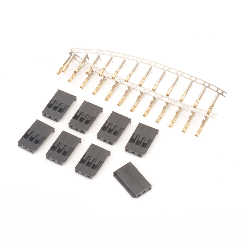 Futaba Plug Male Only - 8pcs MK2905