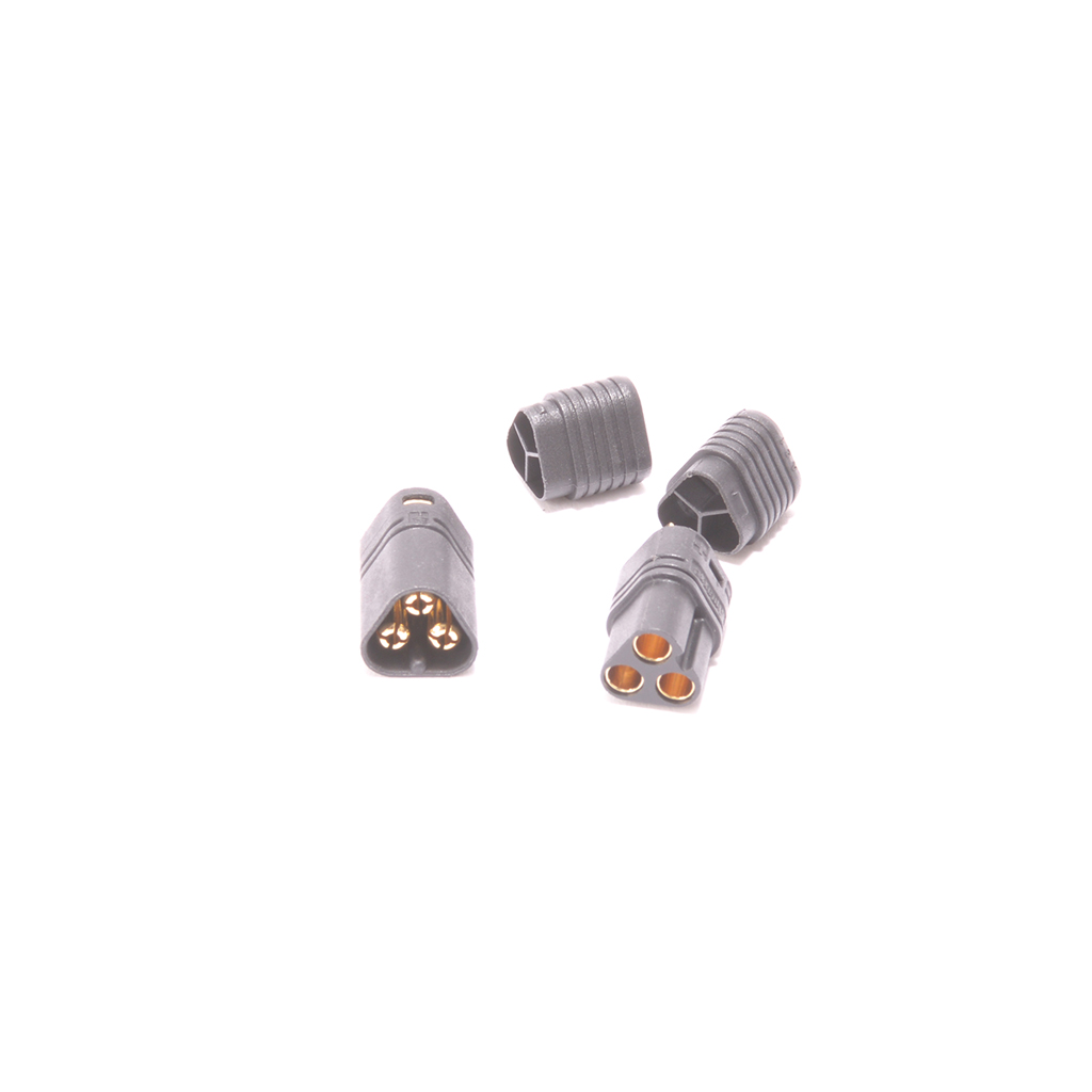MT60 Plug Male & Female Black - Pair MK2980MTBK