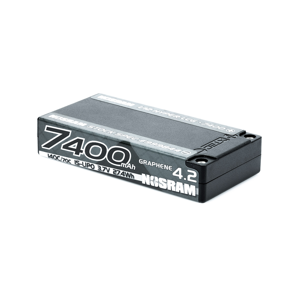 NOSRAM LiPo 7400mAh HV 1/12 Hyper LCG G-4.2 - 3.7v NR999844