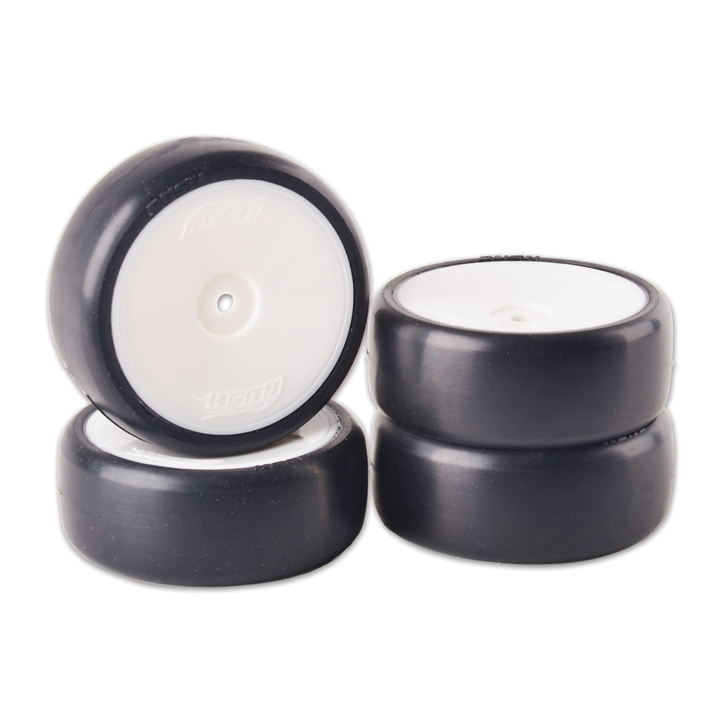 Rush Pre-Glued Tyres 36S VR2 - 4pcs RU0980