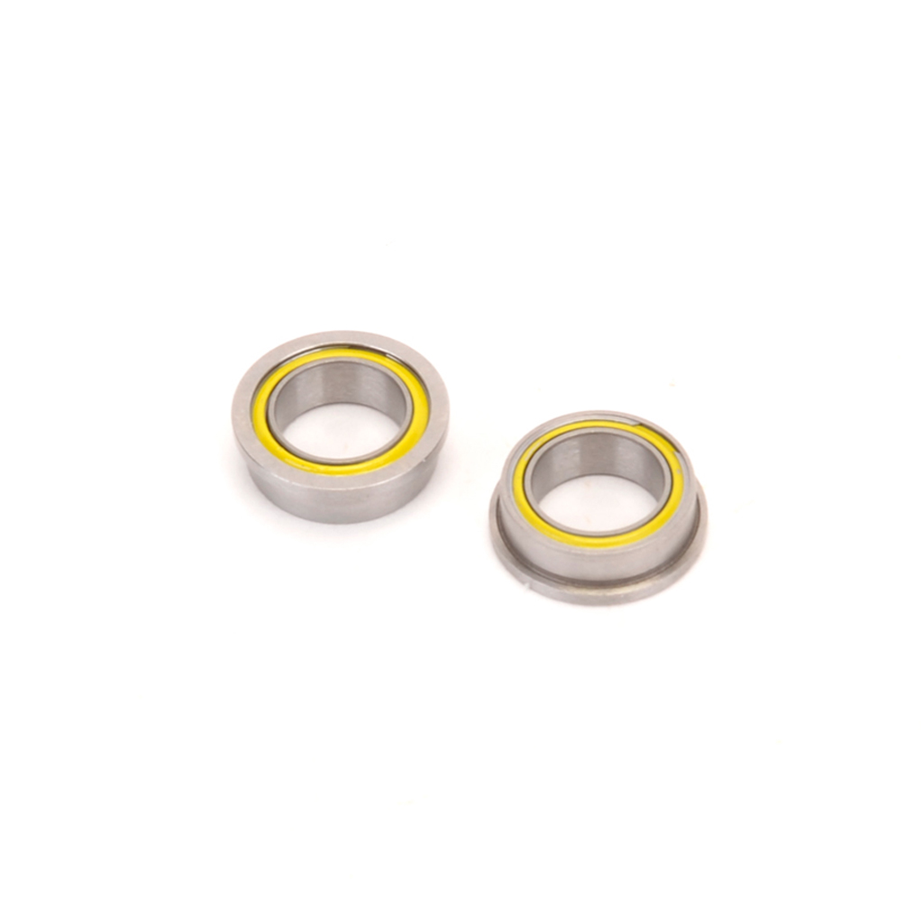 Ball Bearing - 1/4x3/8x1/8 Flanged Yellow - (pr) U4980