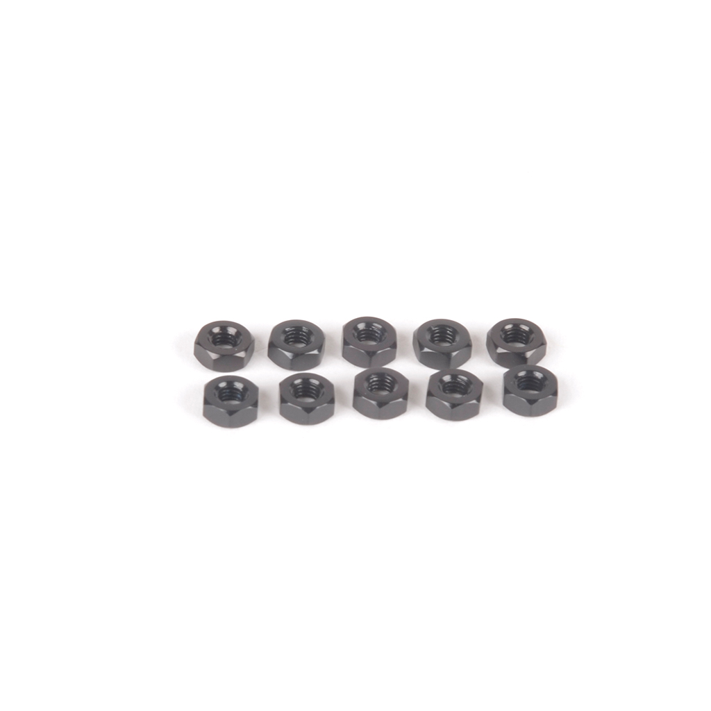 SPEED PACK M3 Alloy Nuts - Black - pk10 U4984