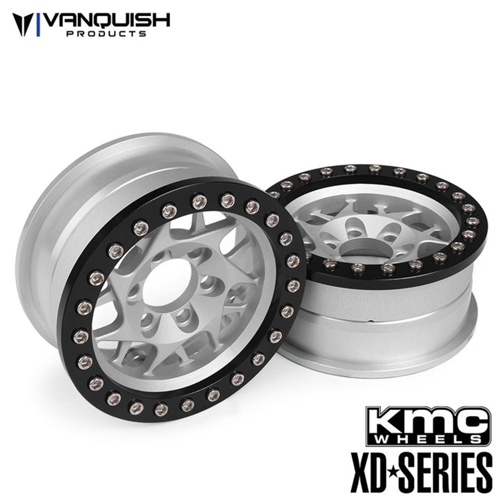 Vanquish KMC 1.9 XD127 Bully Clear Anodized VPS07711