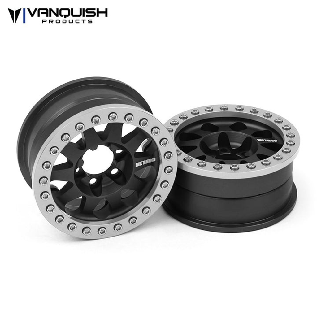 Vanquish Method 1.9 Race Wheel 101 Black V2 VPS07756