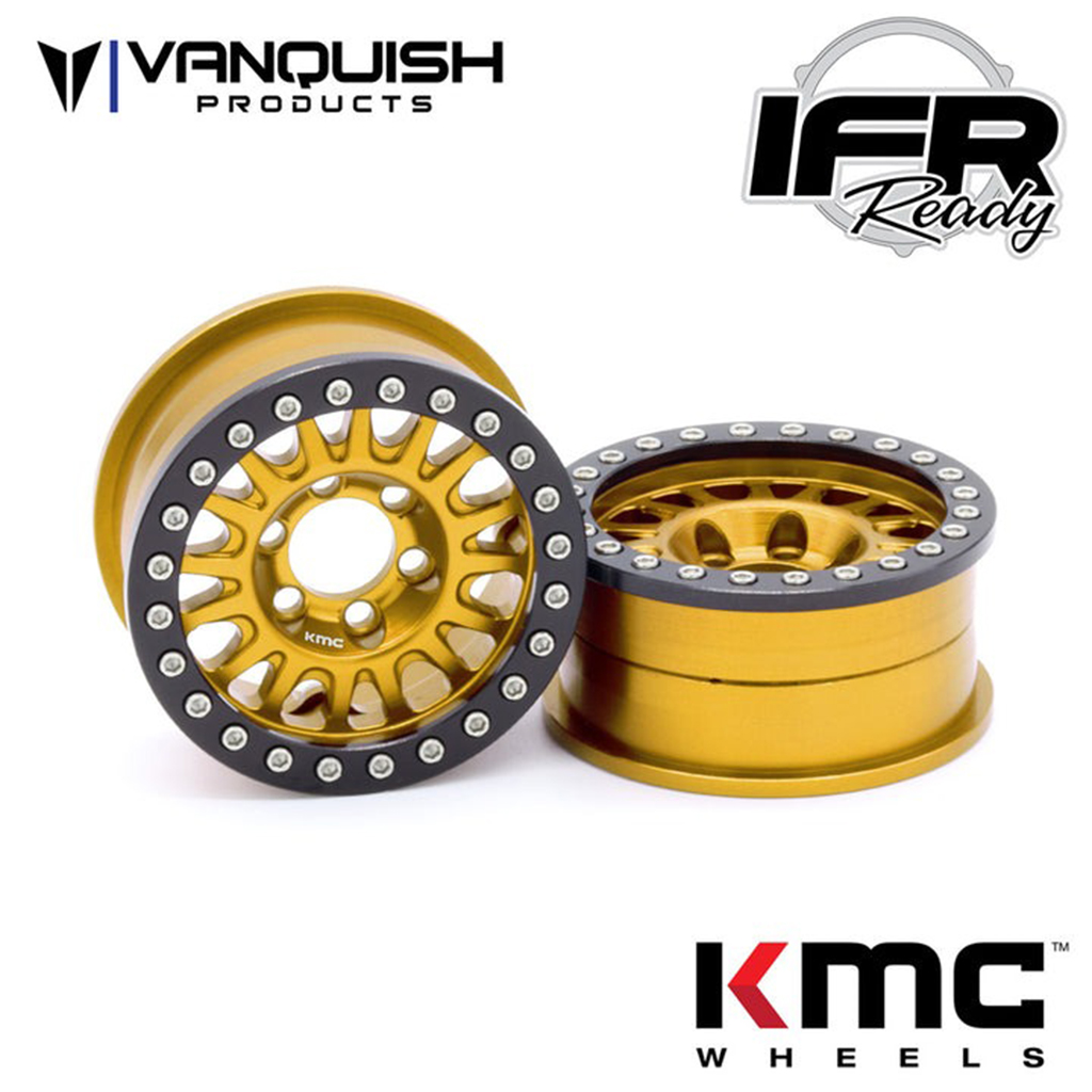 Vanquish KMC 1.9 KM445 Impact Gold Anodized VPS07808