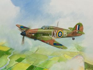 Zvezda    British Fighter "Hurricane Mk-1"