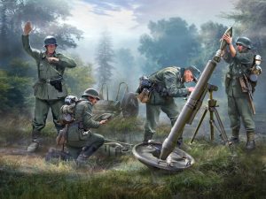 Zvezda    German 120mm Mortar w/Crew