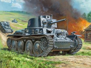 Zvezda    German 38t Tank                                   