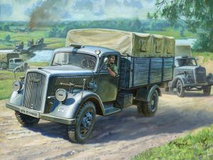 Zvezda    German 3t Truck                                     